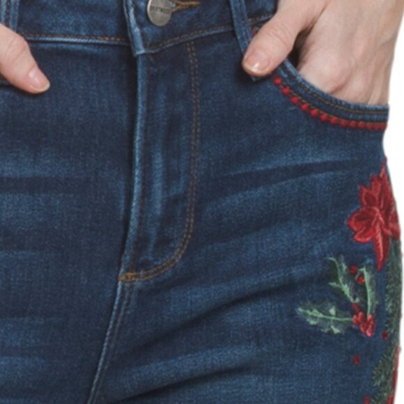 DRIFTWOOD Farrah Happy Holly Jeans - Picture 3 of 4